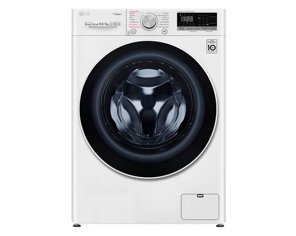 Lavadora secadora 10,5/6 kg WD10WVC4S6 blanco LG-0