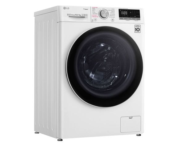 Lavadora secadora 10,5/6 kg WD10WVC4S6 blanco LG-3