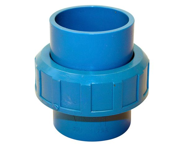 Unión Americana hidráulica para cementar 20 mm celeste-0