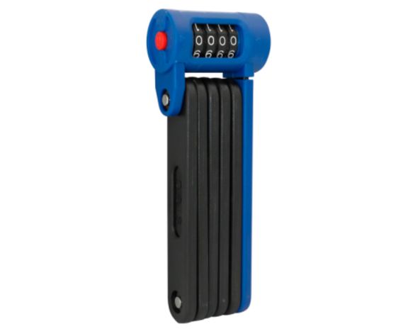 Candado plegable K1200CP azul/negro-1