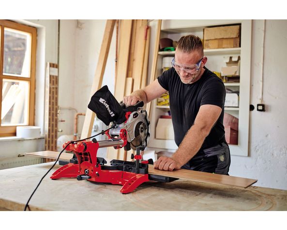 Ingleteadora telescópica 8'' 1500W TC-SM 2131/2 Dual Einhell-5