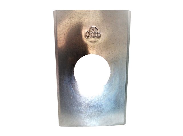 Manta galvanizado 4'' espesor 0,35 mm Aceros de la Rivera-0