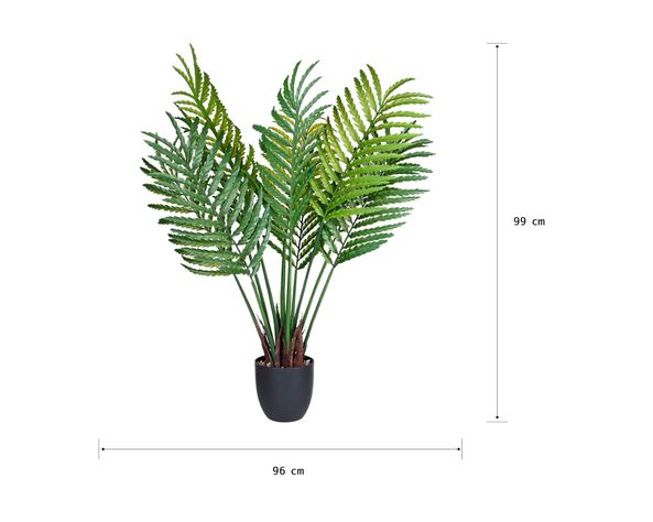 Planta artificial 99 cm palmera-6