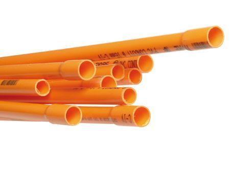 Tubo pvc 32 mmx 6 mt conduit Hoffens-0