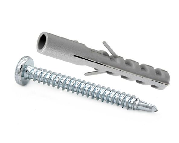 Tornillo roscalata 12 x 2 + tarugo nylon 10 mm Imporper-0