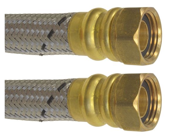Flexible para calefont 1/2'' Hi x 1/2 HI 40 cm Coflex-1