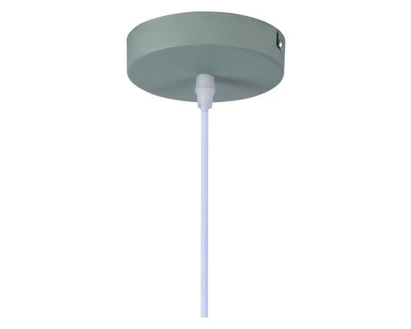 Lámpara colgar 40W E27 1L León verde salvia-2