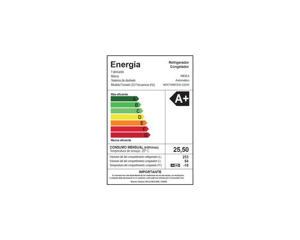 Refrigerador Top Mount no frost 338 litros MDRT489MTE50 silver-7