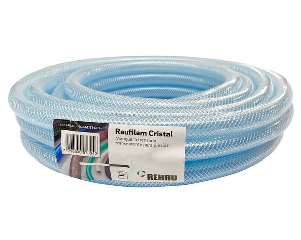 Manguera de presión 3/8'' x 10 m RAUFILAM transparente Rehau-0