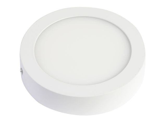 Panel LED sobrepuesto 12W luz cálida ByP-1