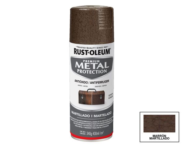 Pintura spray 430 ml Premium metal protection marrón Rust-Oleum-0
