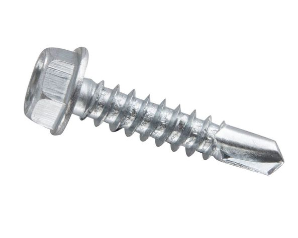 Tornillo 12 x 1'' autoperforante hexagonal x100 unidades Imporper-0