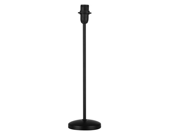 Base ampolleta sobremesa 1L E14 negro Abitare-0
