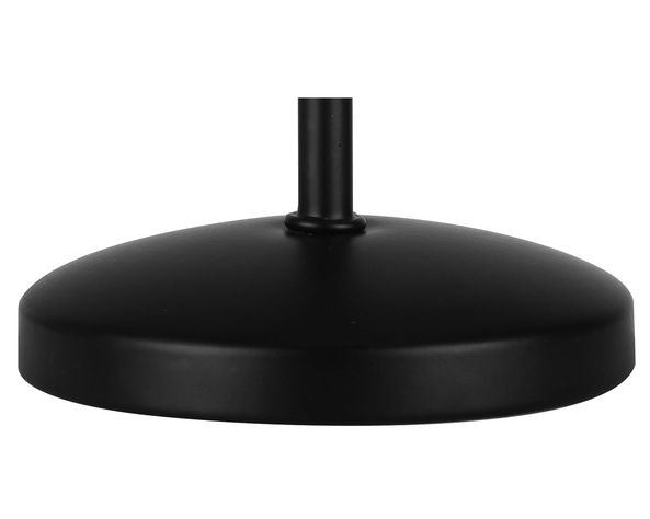 Base ampolleta sobremesa 1L E14 negro Abitare-2