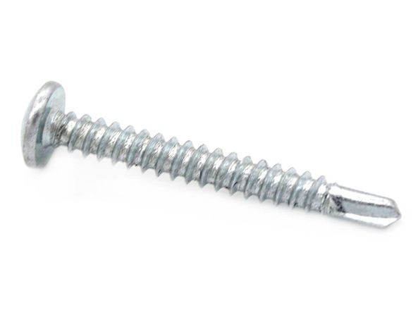 Roscalata autoperforante 10 mm 1 1/2'' zincado 10 unidades Imporper-0