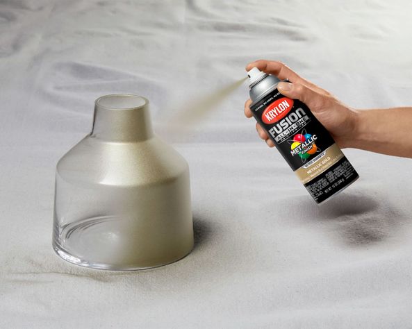 Pintura spray 340 ml Fusion dorado metalizado-2