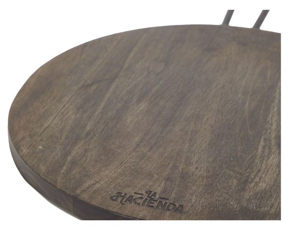 Tabla piqueo redonda Dark wood-2
