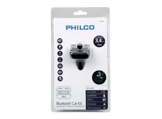 Transmisor bluetooth BT-400 Philco-1