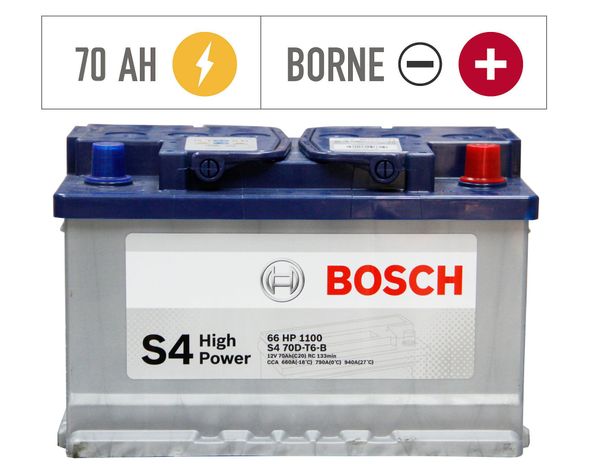 Batería 70AH 660CCA derecho S470D-T Bosch-0