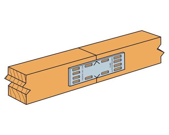 Plato dentado 1x4'' Simpson Strong-Tie.-2