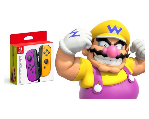 Control Nintendo Switch Joy-Con LR purple/orange-2