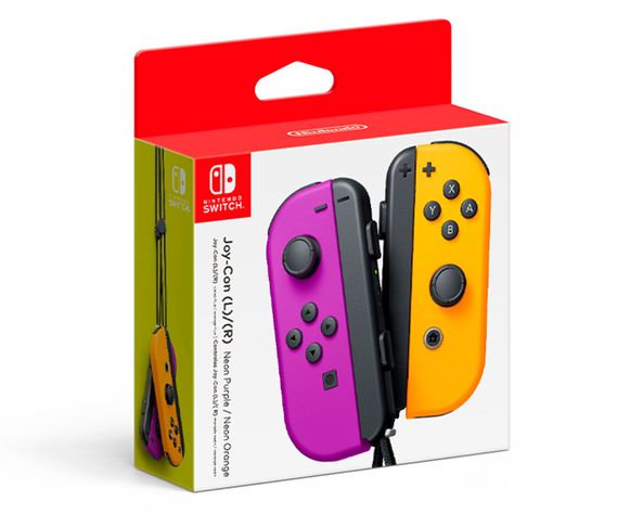 Control Nintendo Switch Joy-Con LR purple/orange-3