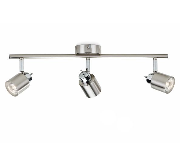 Aplique 35W GU10 3 luces Meranti gris-0