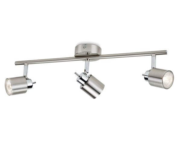 Aplique 35W GU10 3 luces Meranti gris-1