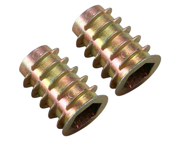 Inserto madera M5 x 10 2 unidades-0