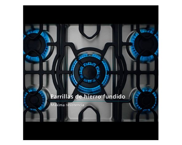 Cocina 5 quemadores ANDES7650FX1 Mabe-4