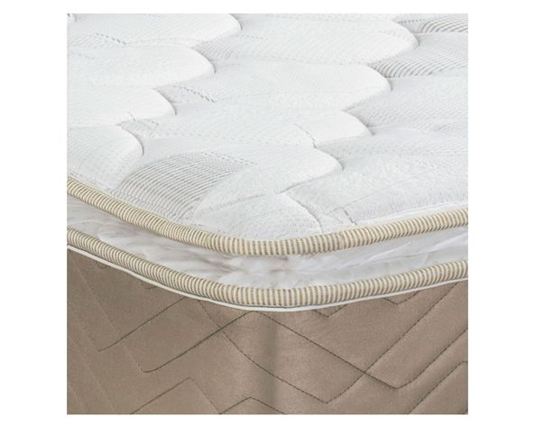 Cama europea 2 plazas x 190 cm Q10 Premium base dividida-3