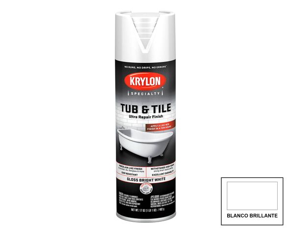 Pintura spray 482 ml Specialty Tub-Tile blanco brillante-0