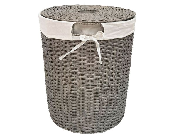 Hamper ratán redondo-0