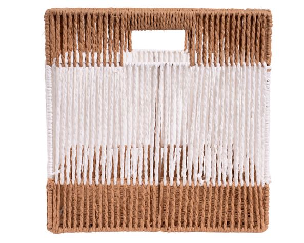 Canasto alto Bicolor 30x30x30 cm-2
