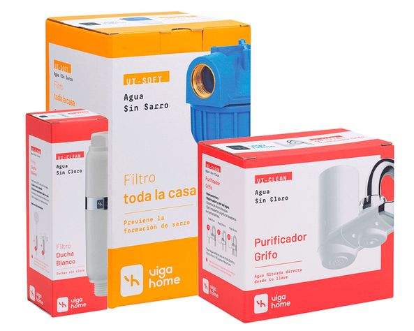 Pack filtración estándar TDG 3 piezas Vigahome.-3