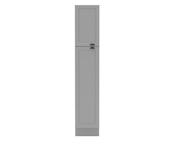 Despensa 2 puertas Premier gris-0