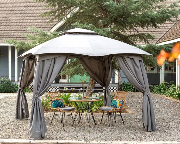 Pérgola 3x3 m Boris gris Outzen-0