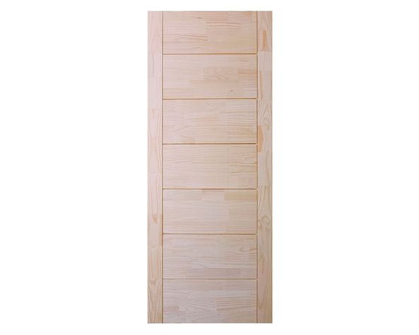 Puerta Pino Radiata Alejandría 90x240 cm Moldupanel-1