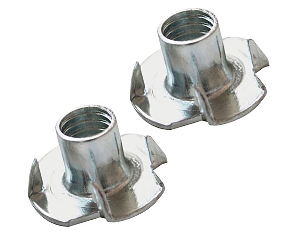 Tuerca anclaje mueble M6 x 10 mm 2 unidades-0