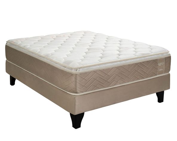 Cama europea 2 plazas x 190 cm Q10 Premium-0
