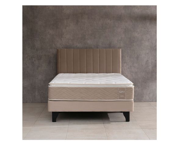 Cama europea 2 plazas x 190 cm Q10 Premium-4