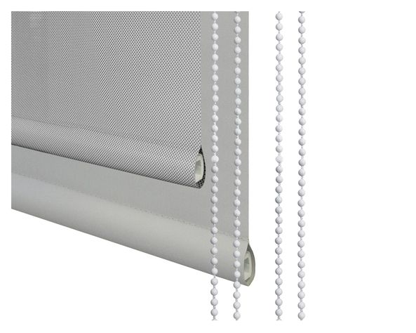 Cortina roller blackout doble 250x250 cm Sunscreen gris Cotidiana-3