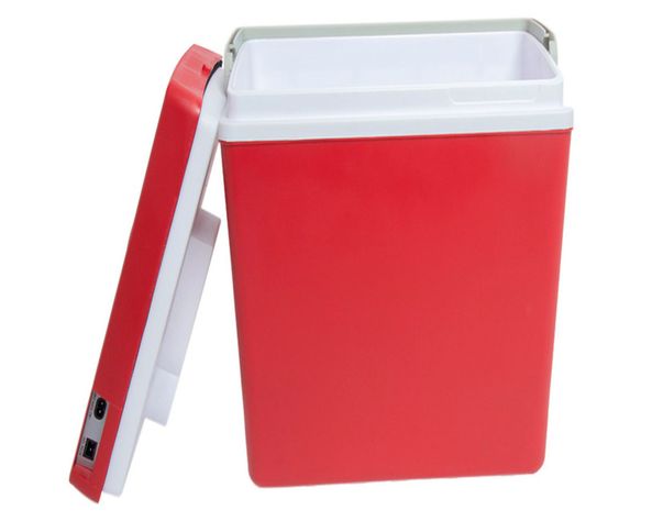 Cooler eléctrico 22 litros rojo-1