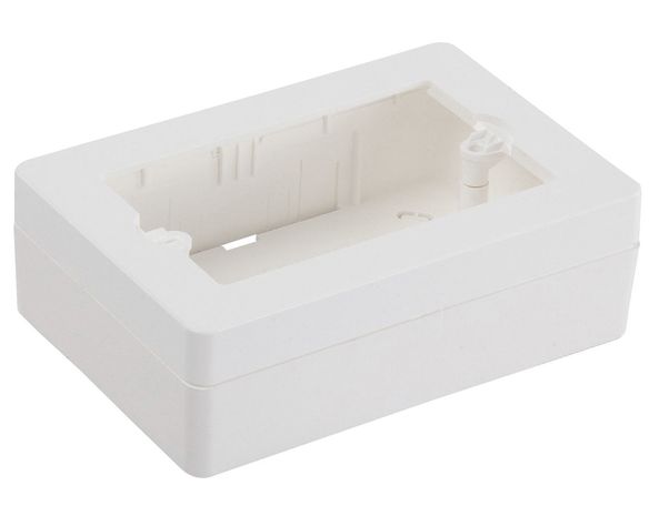 Caja derivación Chuqui 2 cuerpos blanco Schneider-0