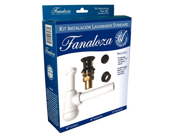 Kit de instalación de lavamanos estandar Fanaloza-0