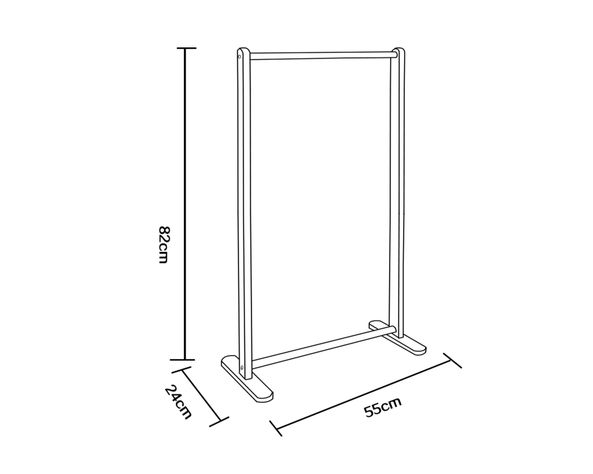 Clóset infantil madera Simple 82x55x24 cm-2