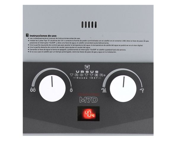 Calefont Komfortek UT M7-D 7 lt tiro natural gas natural-2