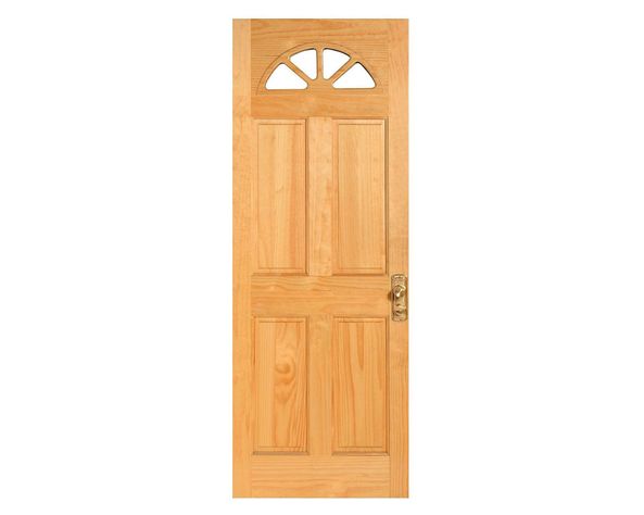 Puerta Pino Radiata Ibiza 4 Paneles 85x210 cm Moldupanel-1