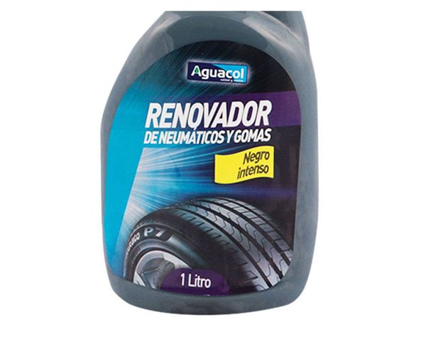Renovador neumático 1 litro negro intenso Aguacol-2