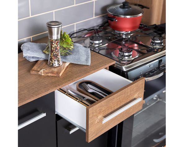 Kit cocina 9 puertas 1 cajón Emilly dark-2